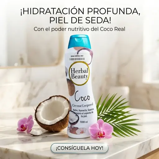 [CREMA CORPORAL COCO HERBAL BEAUTY X1000ML-NC] CREMA CORPORAL COCO HERBAL BEAUTY X1000ML-NC ///